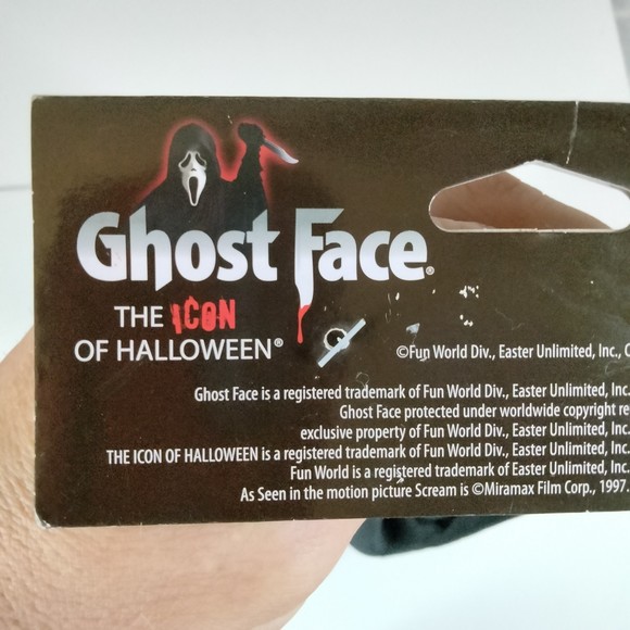 Scream Ghost Face Adult Costume Hooded Halloween Mask Fun World Easter Unlimited - Picture 9 of 9